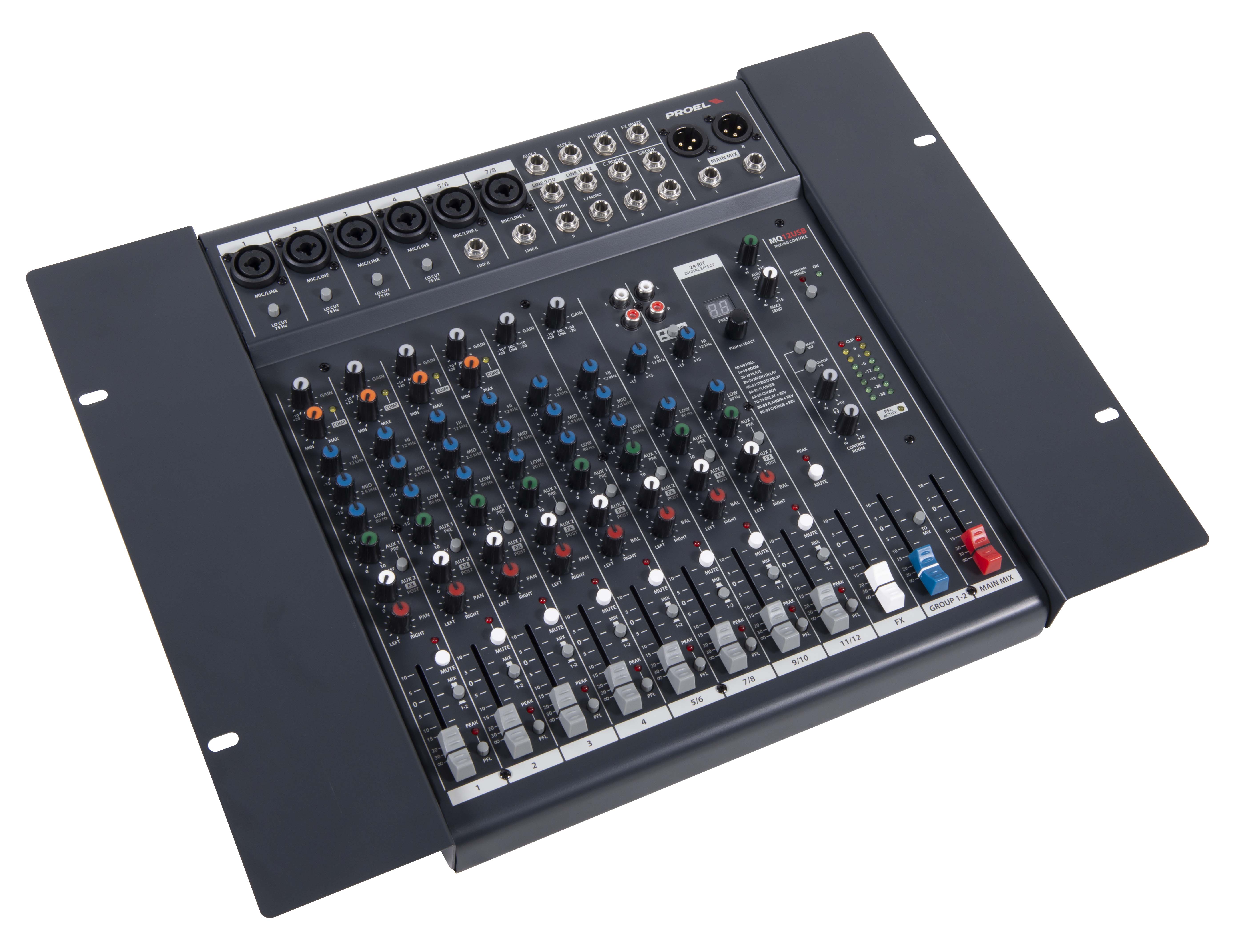 PROEL SOUND RACKMQ12USB